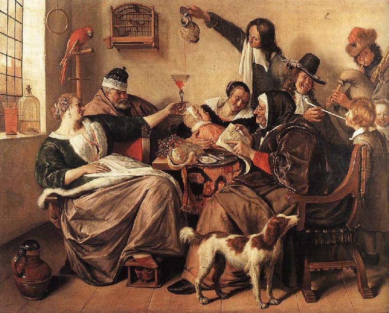 Jan Steen The Artist's Family